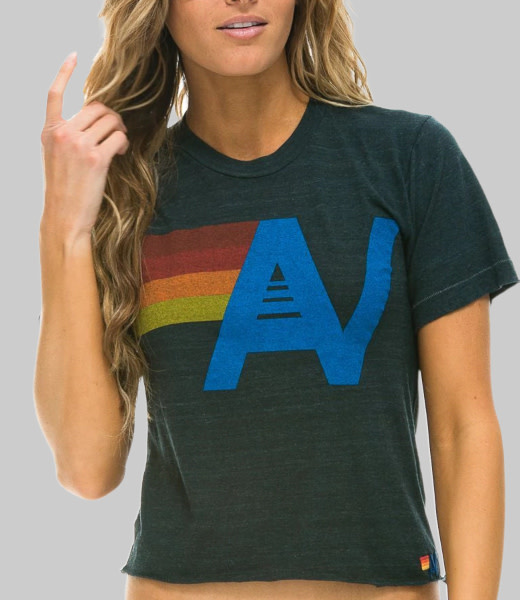 AVIATOR NATION LOGO - BOYFRIEND TEE 