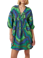 CHUFY LIBERTY ORGANIC COTTON MINI DRESS