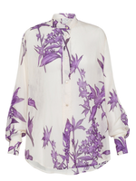 FORTE FORTE HERBARIUM PRINT CO/SE VOILE OVERSIZED SHIRT