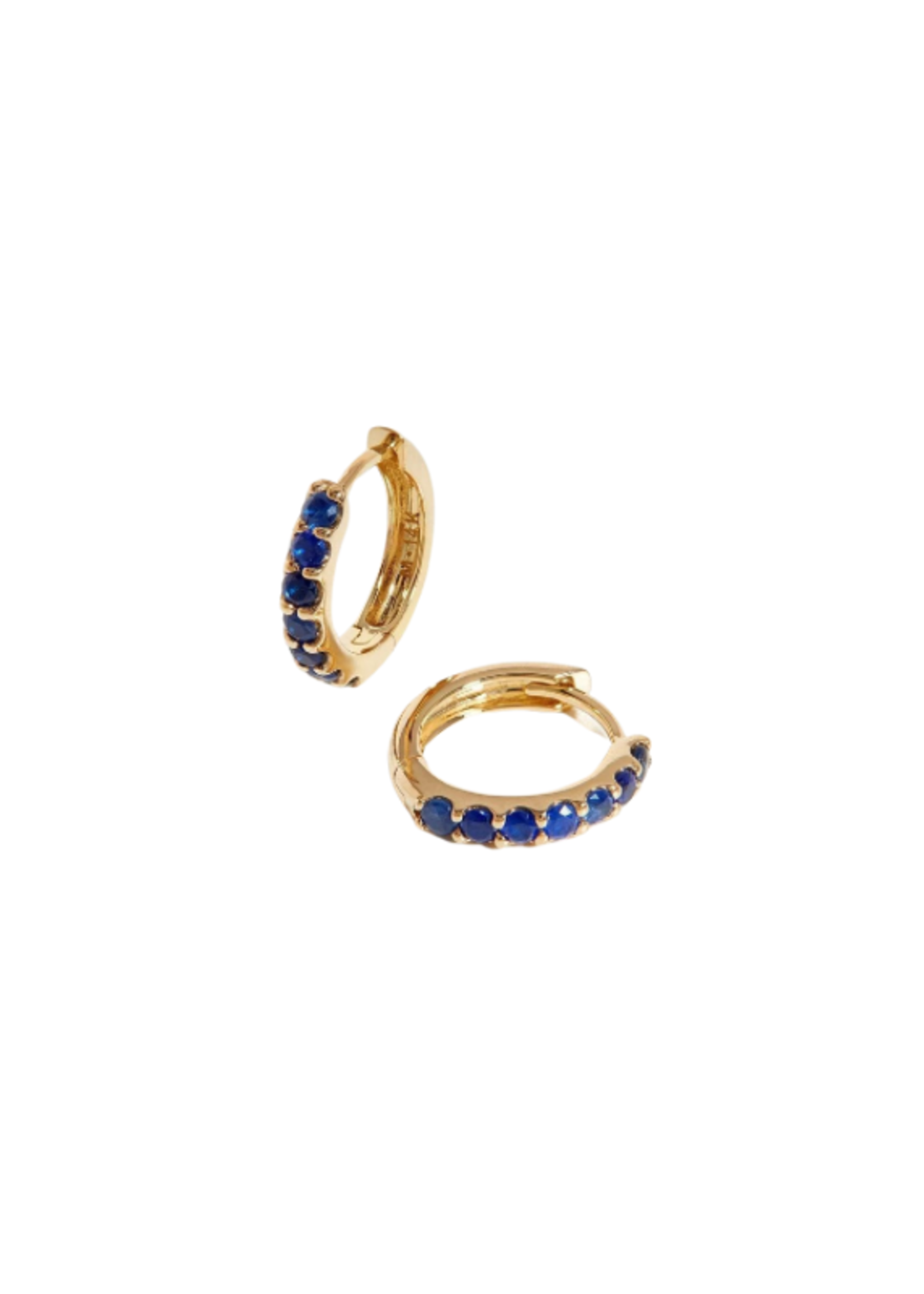 MISSOMA FINE BLUE SAPPHIRE HUGGIES
