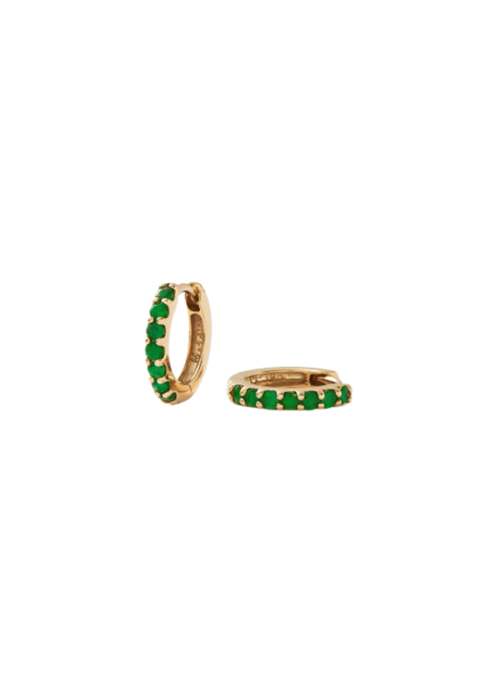 MISSOMA FINE EMERALD HUGGIES