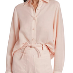 ZIMMERMANN CRUSHED OVER SIZE SHIRT