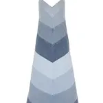 ZIMMERMANN TALLOW CHEVRON MAXI DRESS