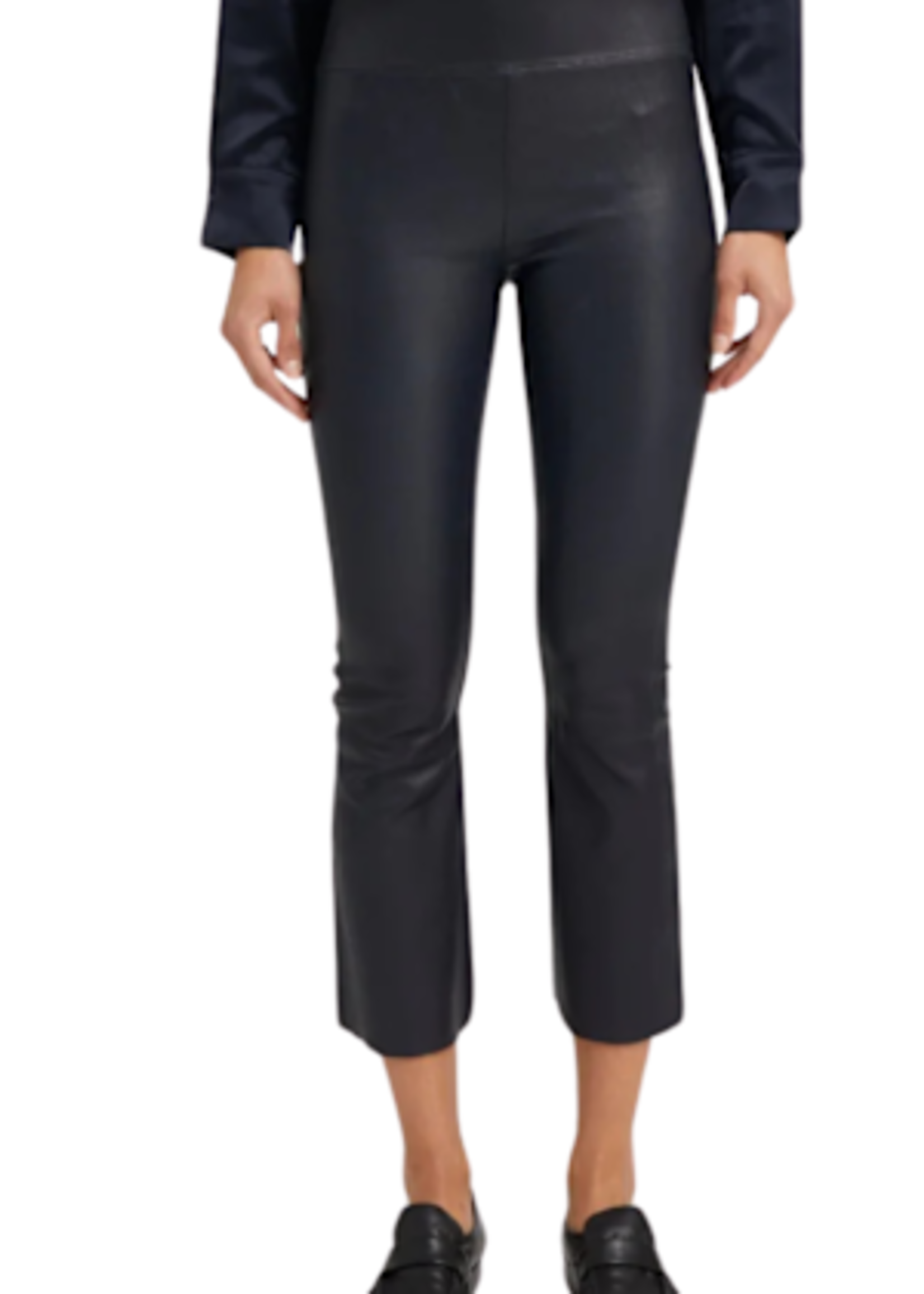 SPRWMN NAVY CROPPED FLARE