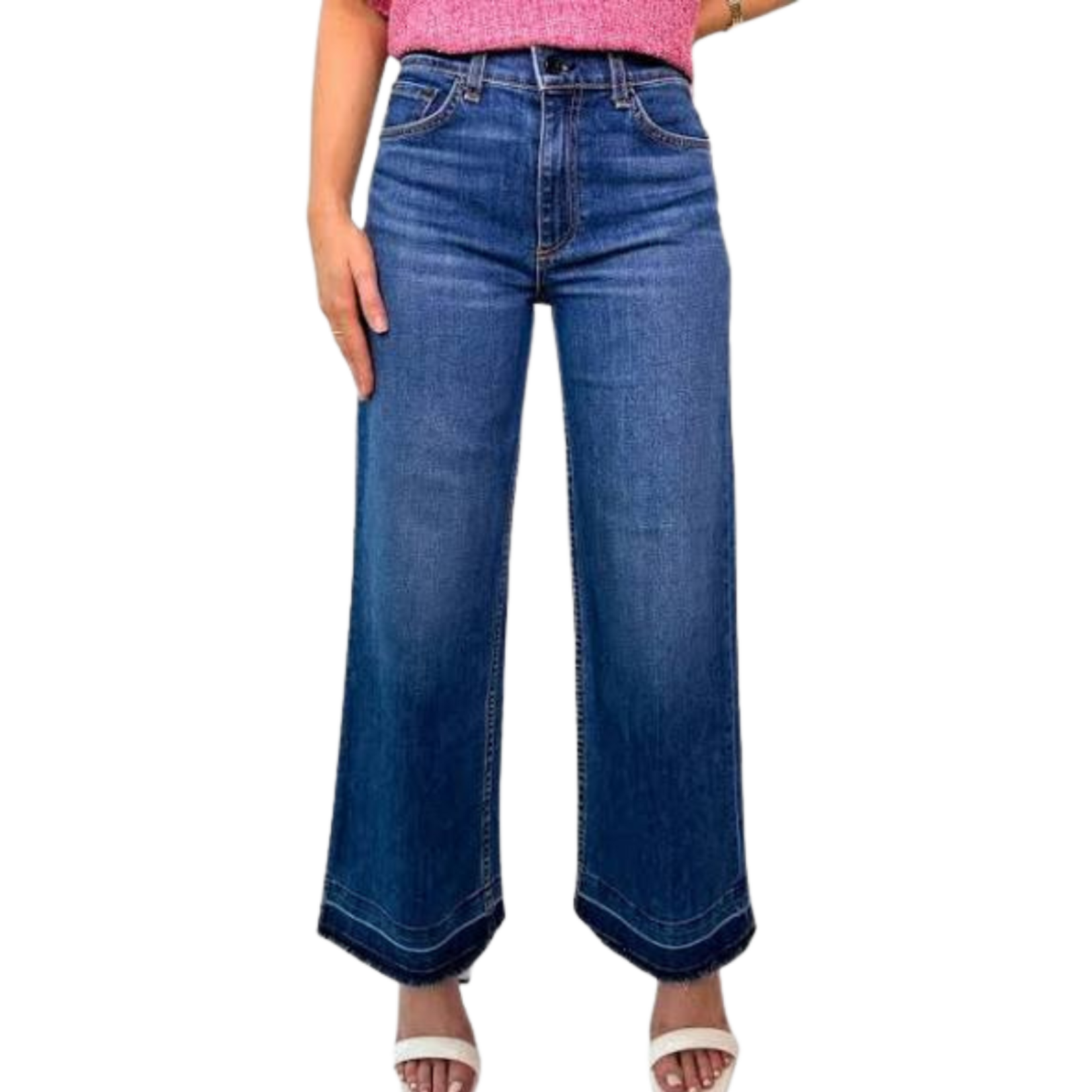 ASKKNY CROP WIDE LEG