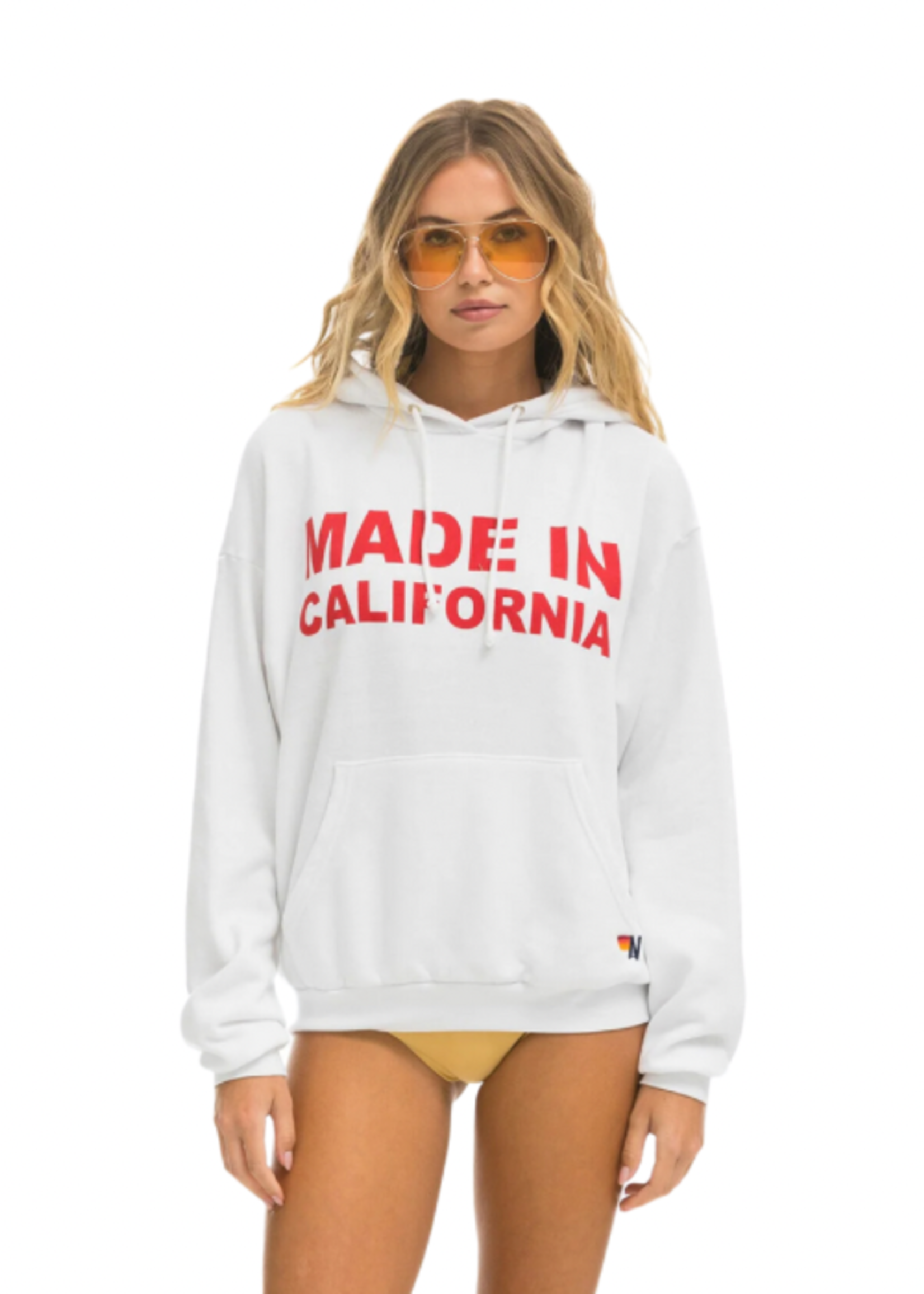 AVIATOR NATION MADE IN CALI - PULLOVER HOODIE RELAXED