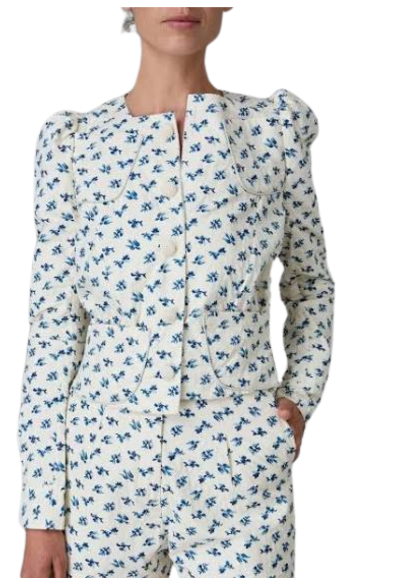 THIERRY COLSON ARABELLA QUILTED JACKET