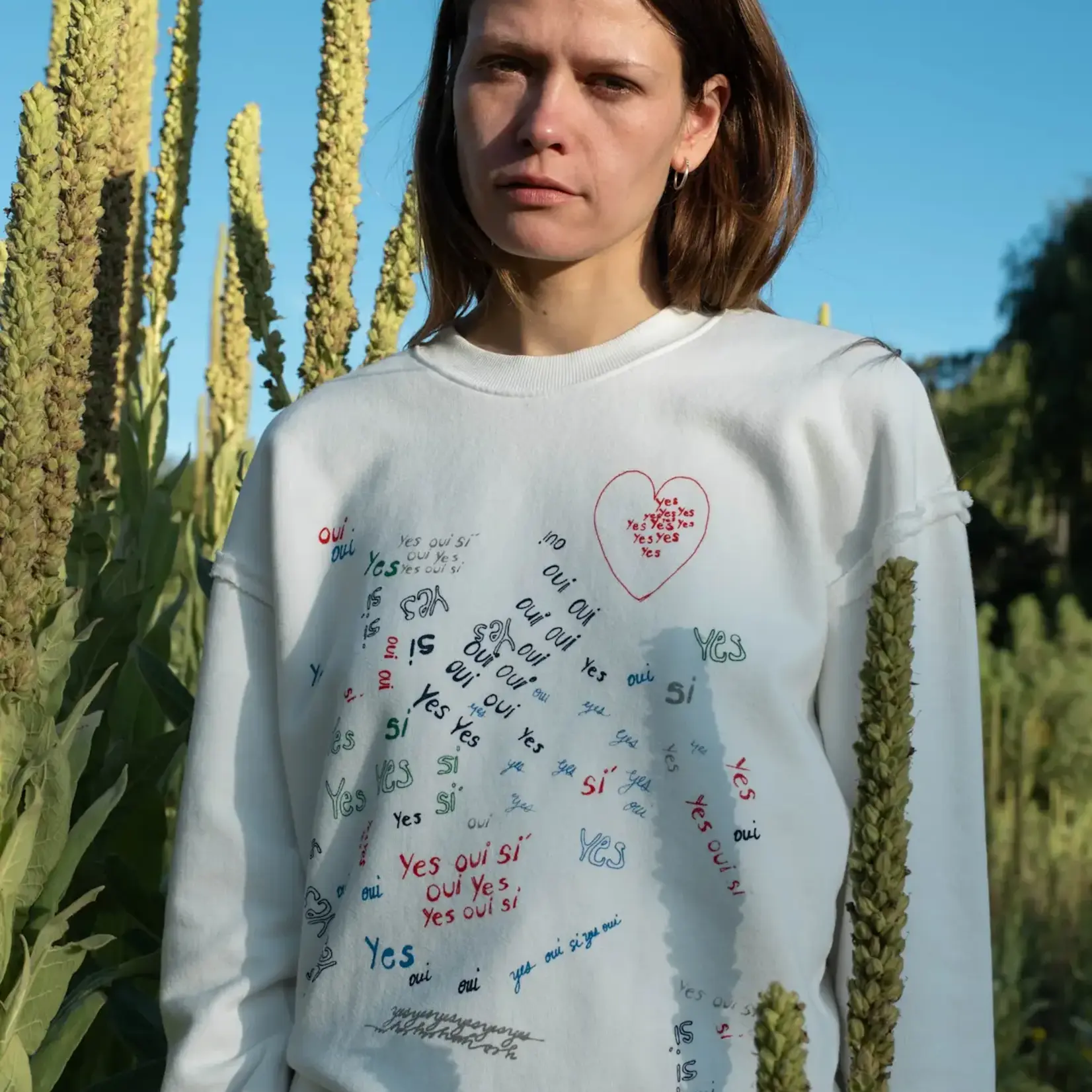 RAQUEL ALLEGRA HESPERIA SWEATSHIRT