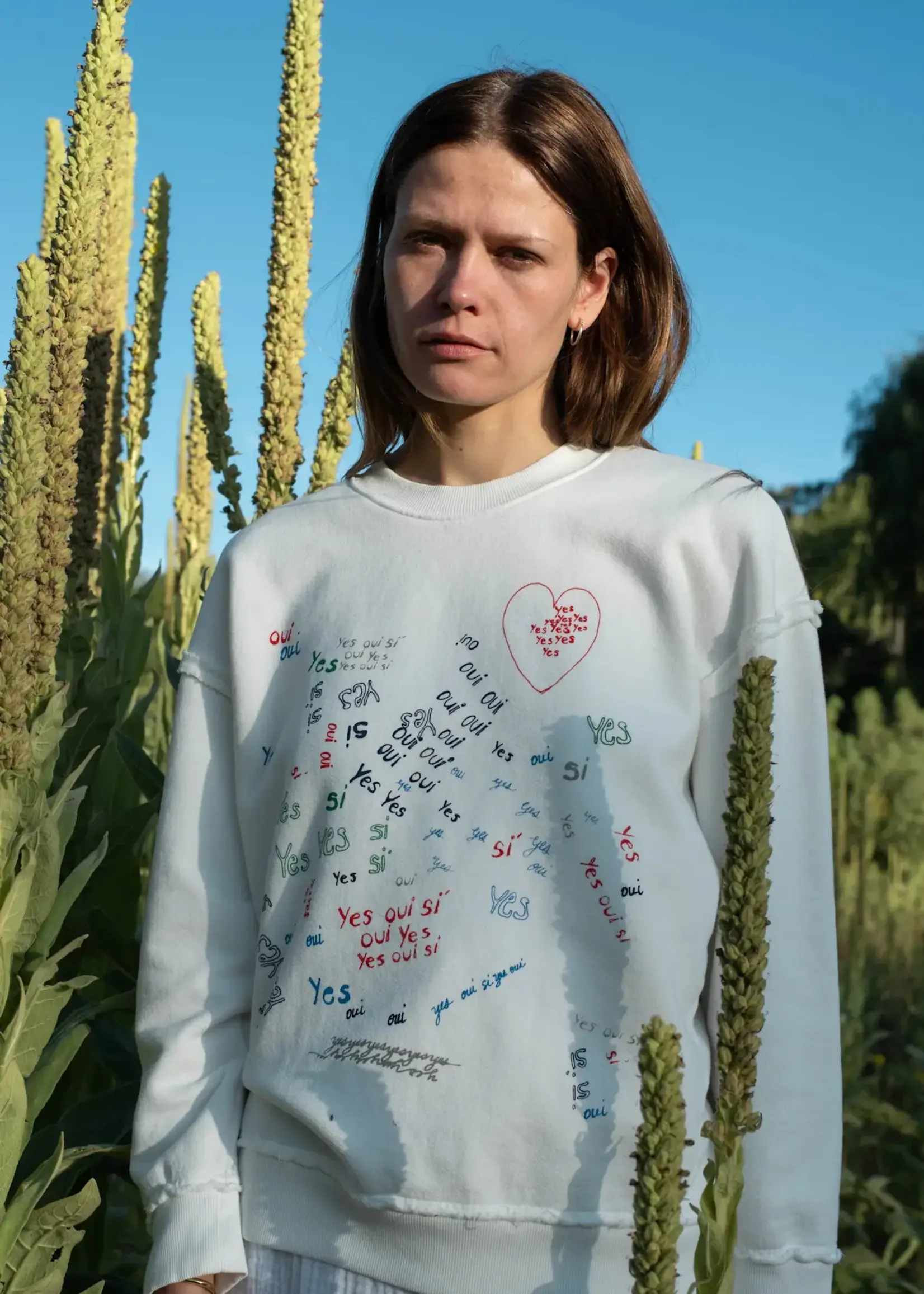 RAQUEL ALLEGRA HESPERIA SWEATSHIRT