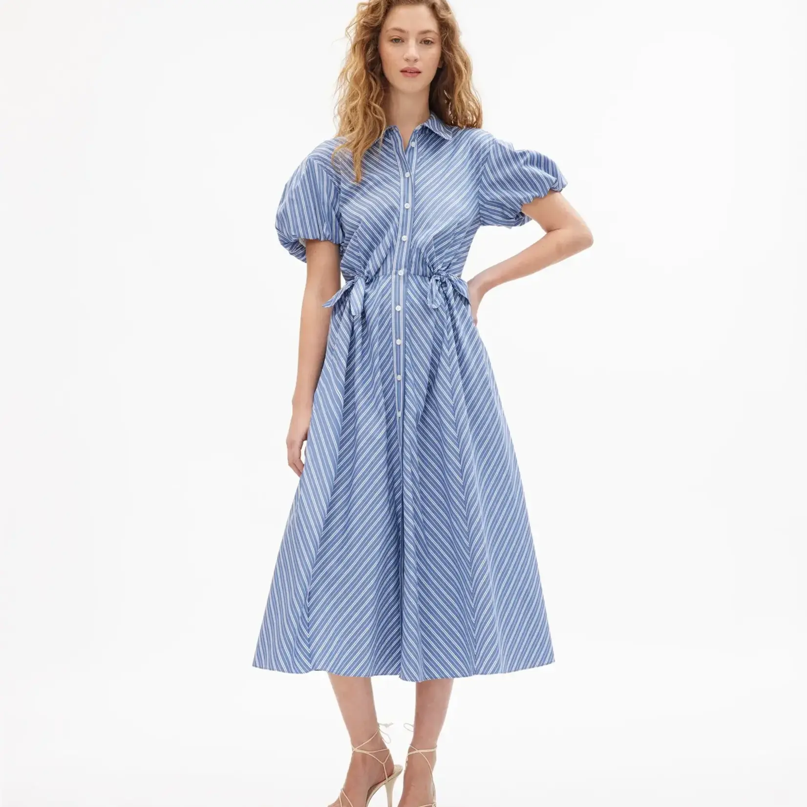 TANYA TAYLOR ELZA MIDI DRESS