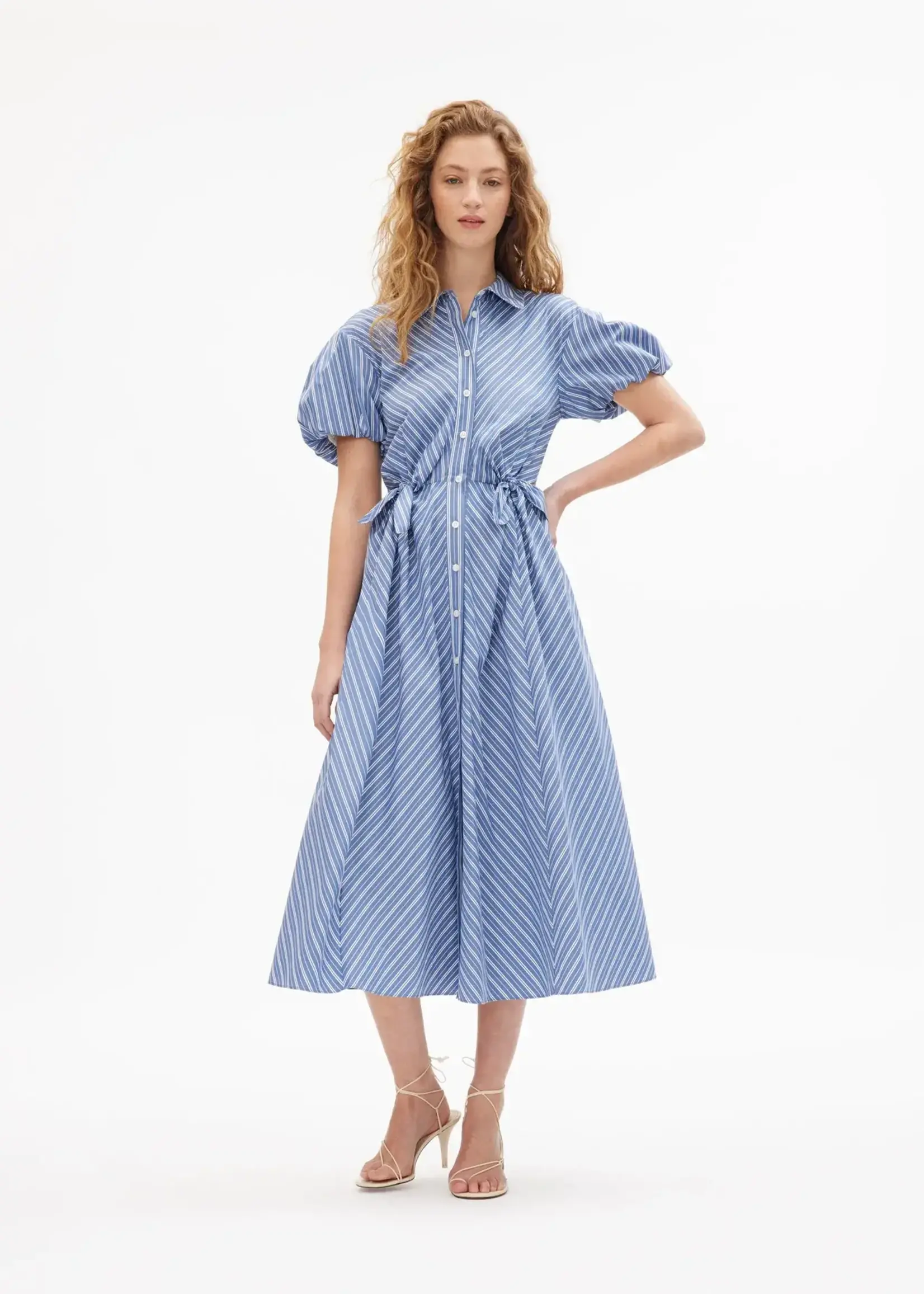 TANYA TAYLOR ELZA MIDI DRESS