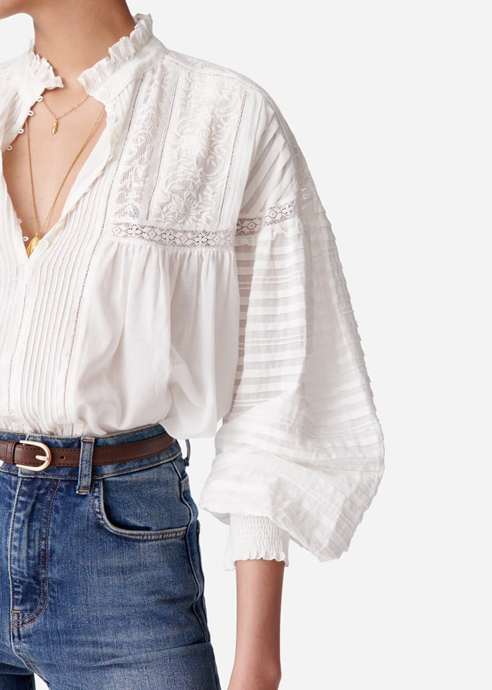 VANESSA BRUNO DAHLIA BLOUSE