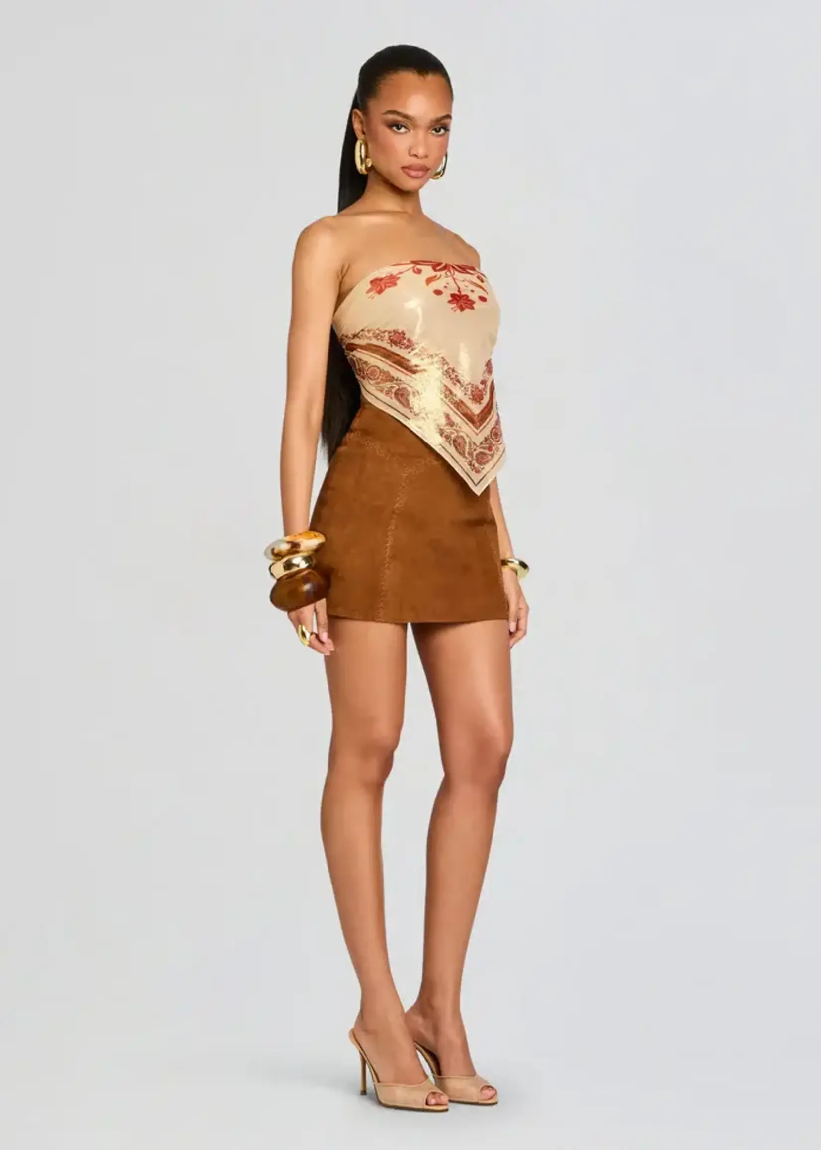 RETROFETE JUANA SUEDE SKIRT