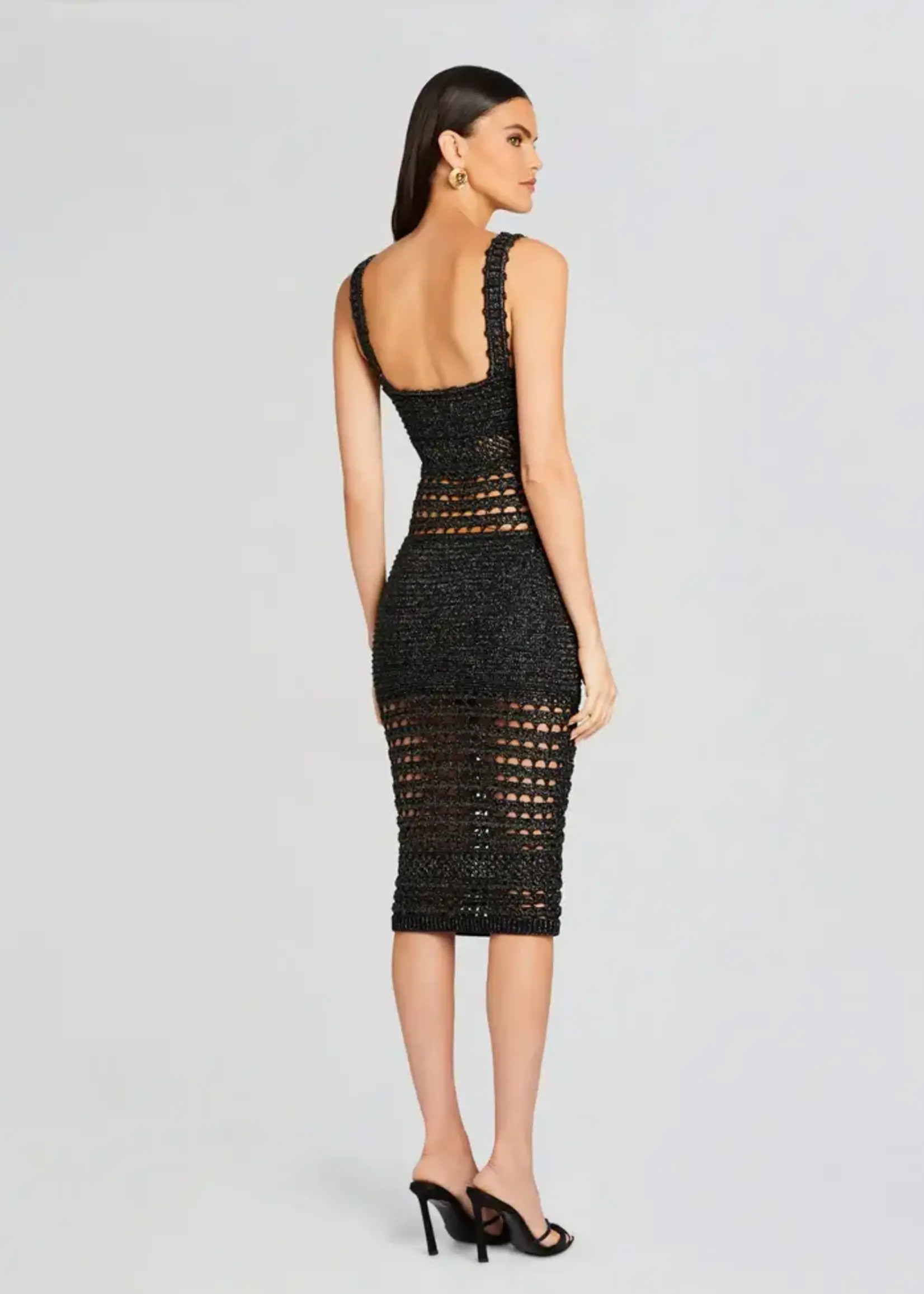 RETROFETE AVRIL CROCHET DRESS