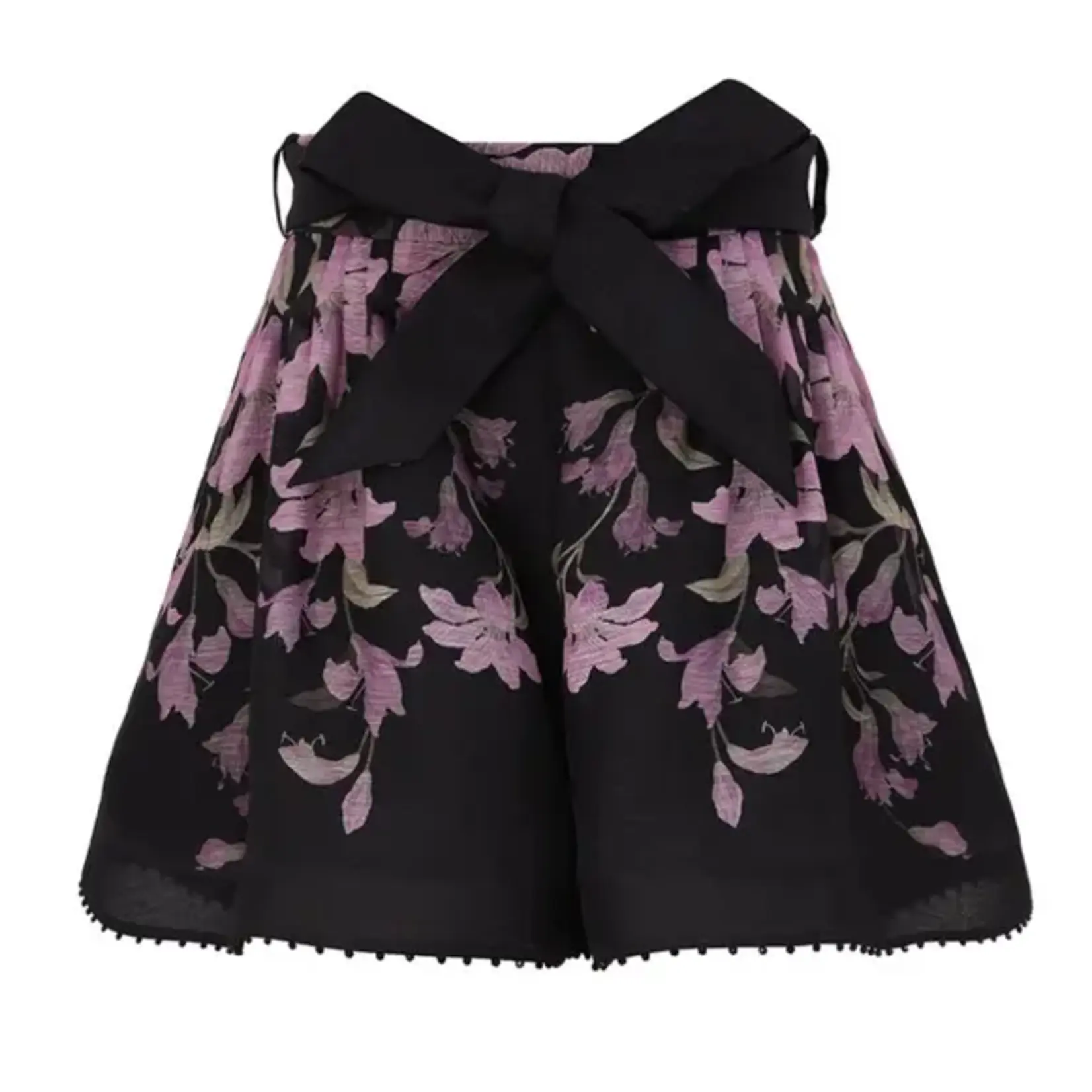 ZIMMERMANN DAWNING BEADED TUCK SHORT