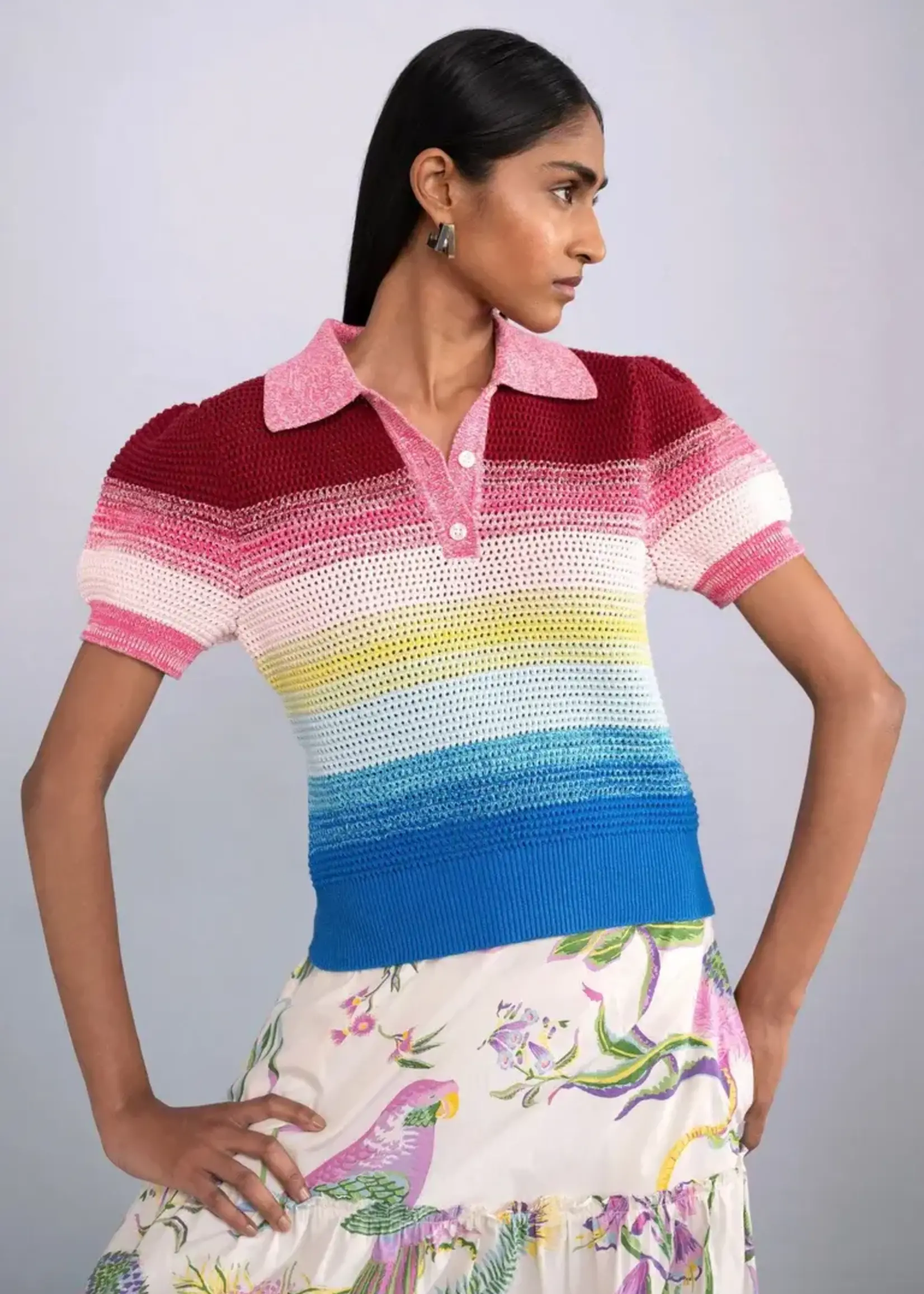 BANJANAN LILY S/S POLO