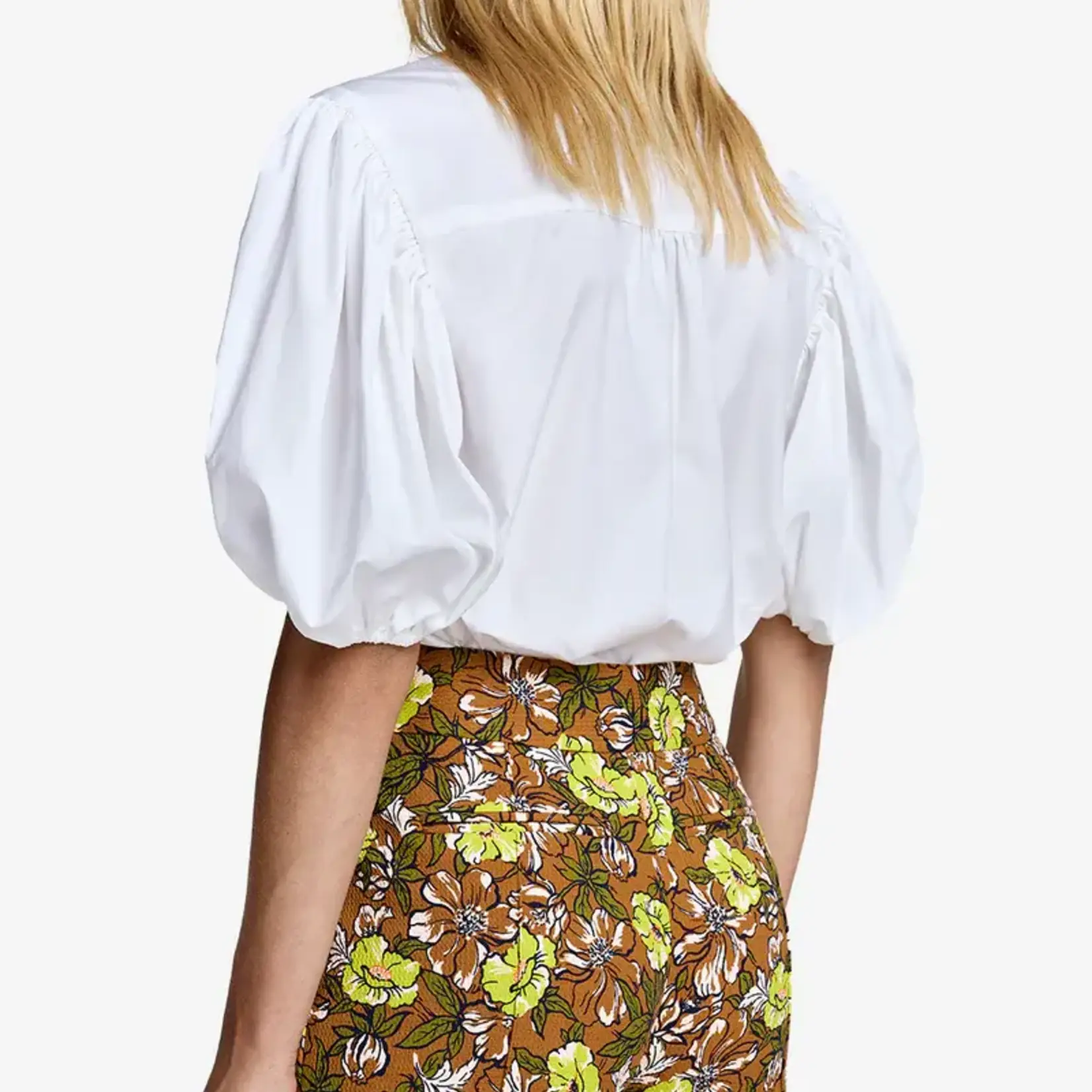 SMYTHE POUF SHORT SLEEVE SHIRT