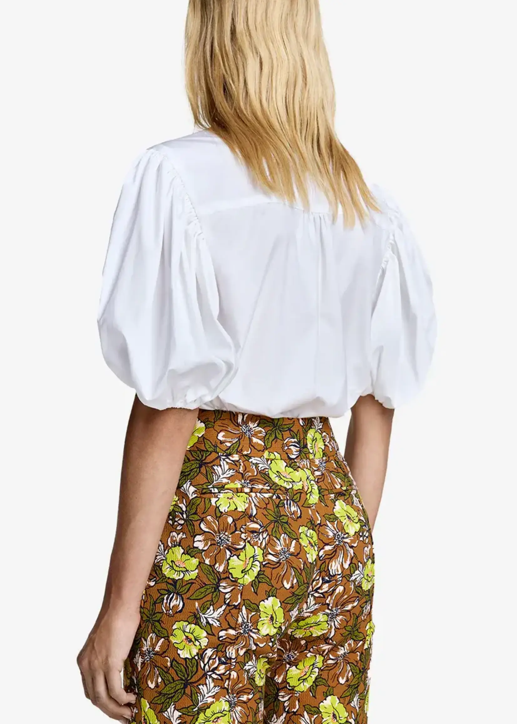 SMYTHE POUF SHORT SLEEVE SHIRT