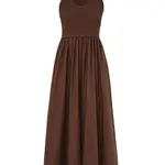 ZIMMERMANN POPLIN RACER DRESS