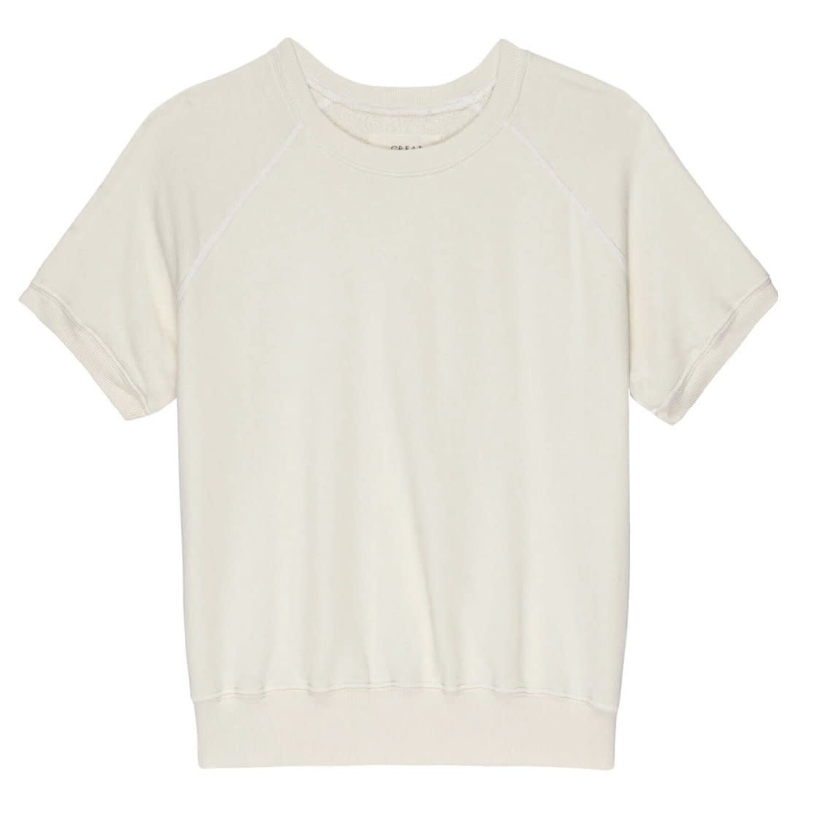 THE GREAT THE SHORT SLEEVE SWEATSHIRT