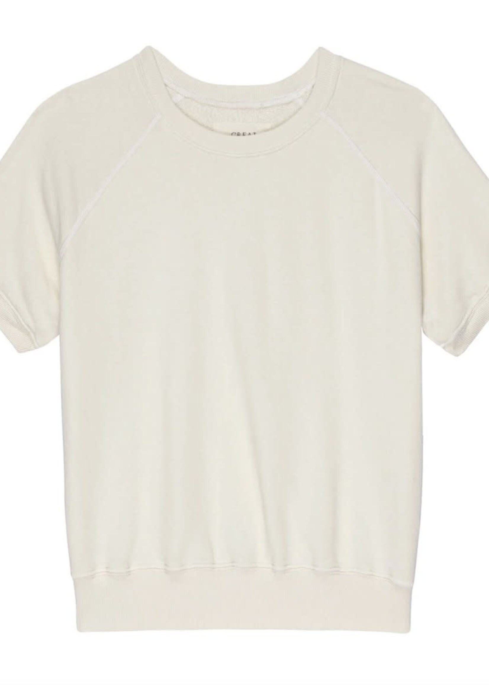 THE GREAT THE SHORT SLEEVE SWEATSHIRT