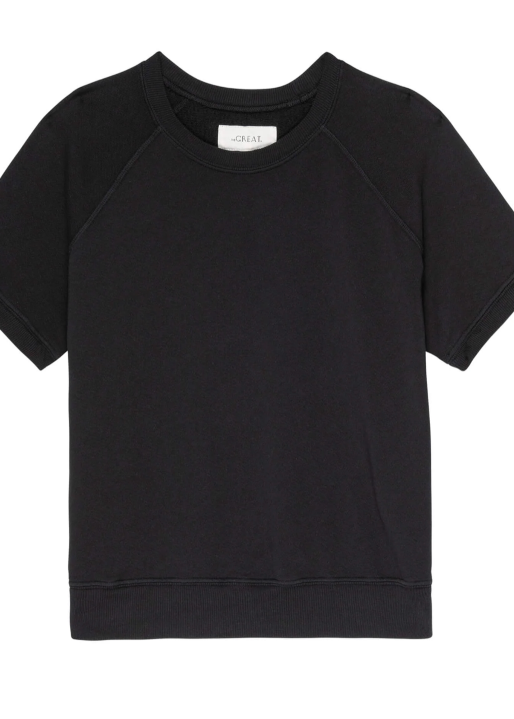 THE GREAT THE SHORT SLEEVE SWEATSHIRT