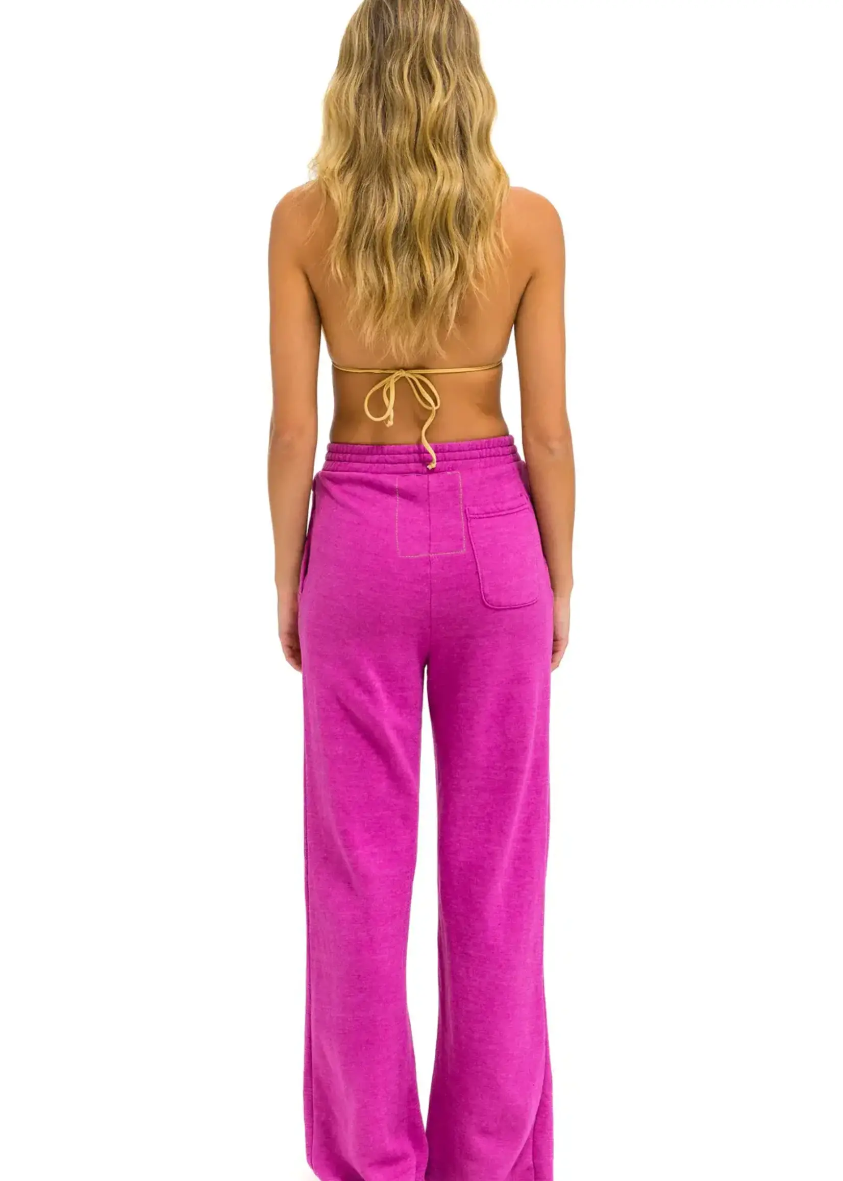AVIATOR NATION WIDE LEG - WOMENS POCKET SWEATPANTS