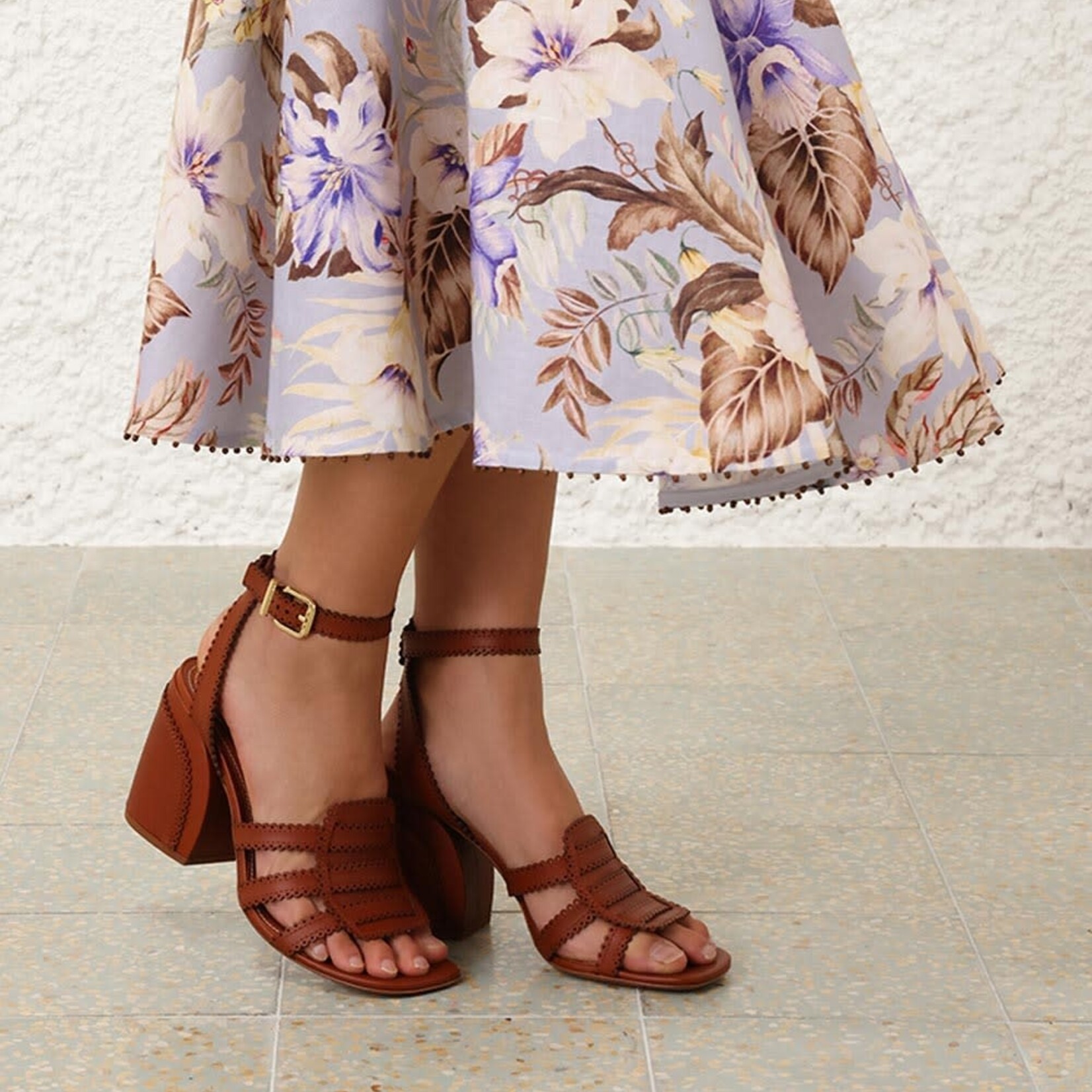 ZIMMERMANN GOLDIE SANDAL 85