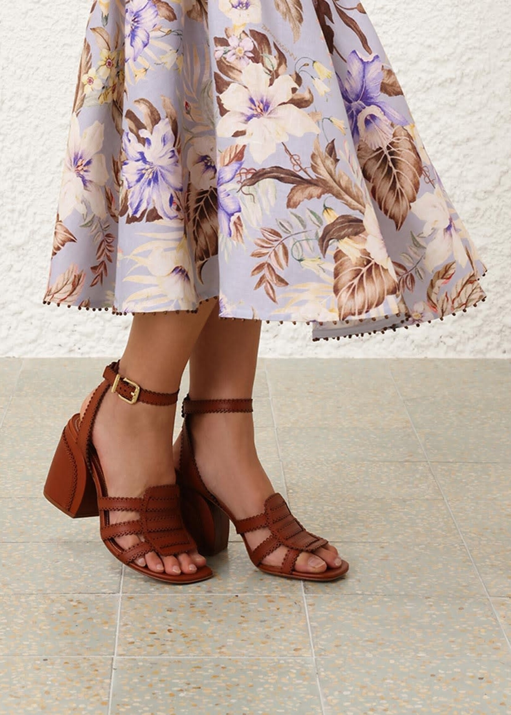 ZIMMERMANN GOLDIE SANDAL 85