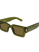 YSL GREEN SQUARE SUNGLASSES