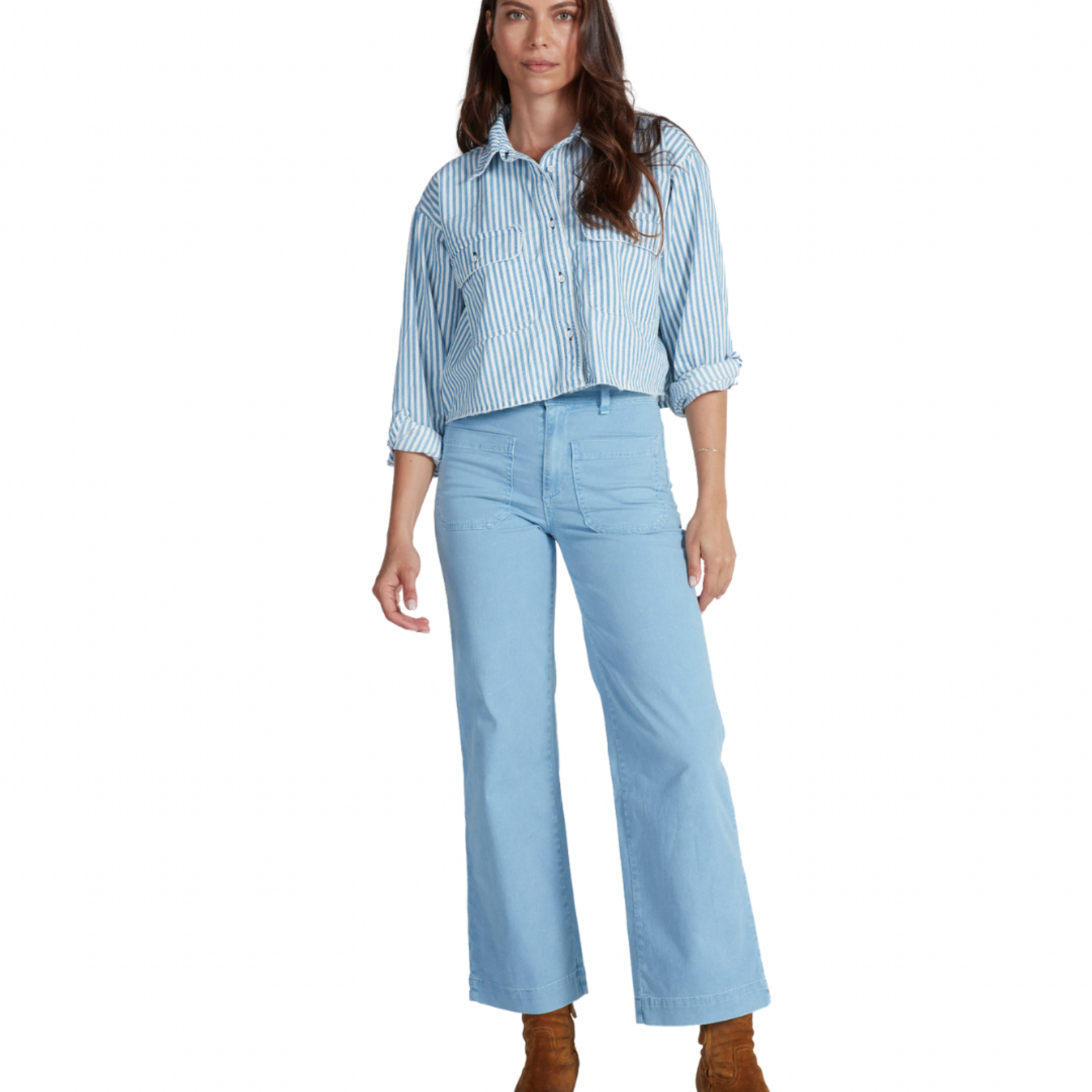 ASKKNY SAILOR WASHED TWILL PANT