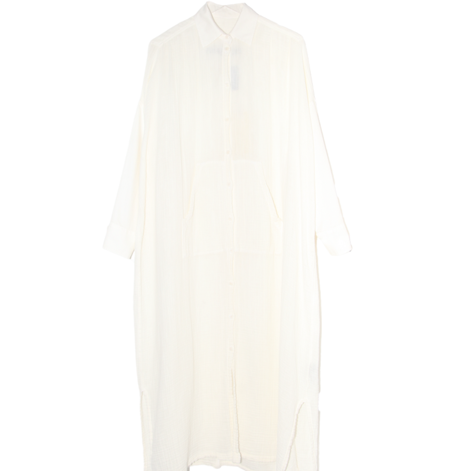 RAQUEL ALLEGRA CAFTAN SHIRT DRESS