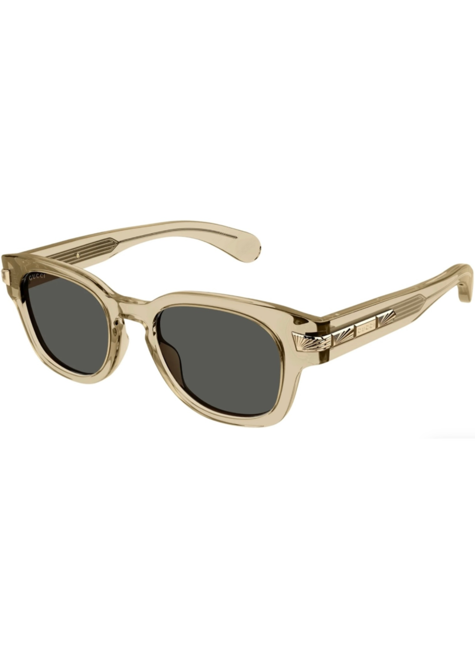 GUCCI LETTERING MEN RECYCLED ACETATE SUNGLASSES