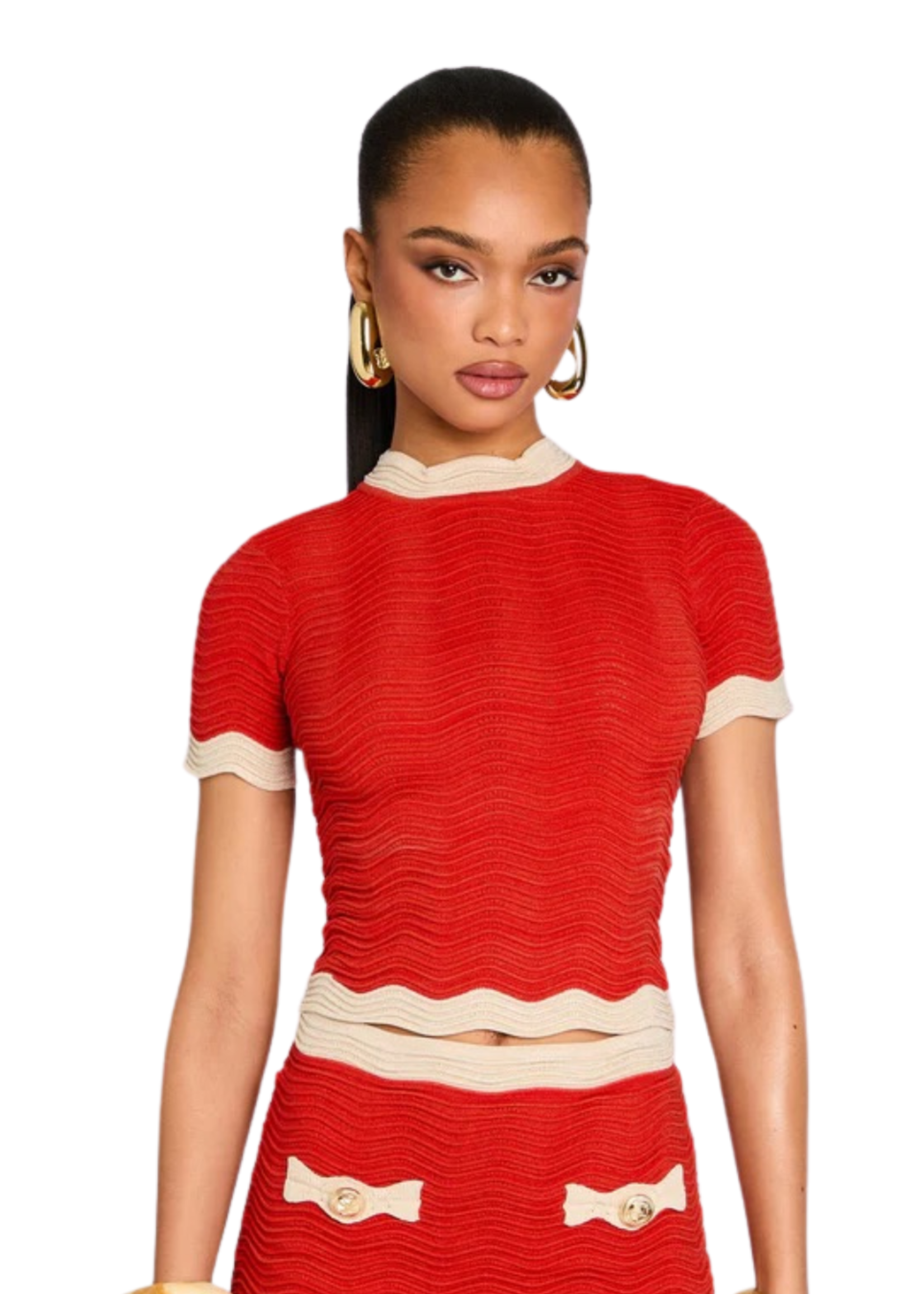 RETROFETE IYLA KNIT TOP