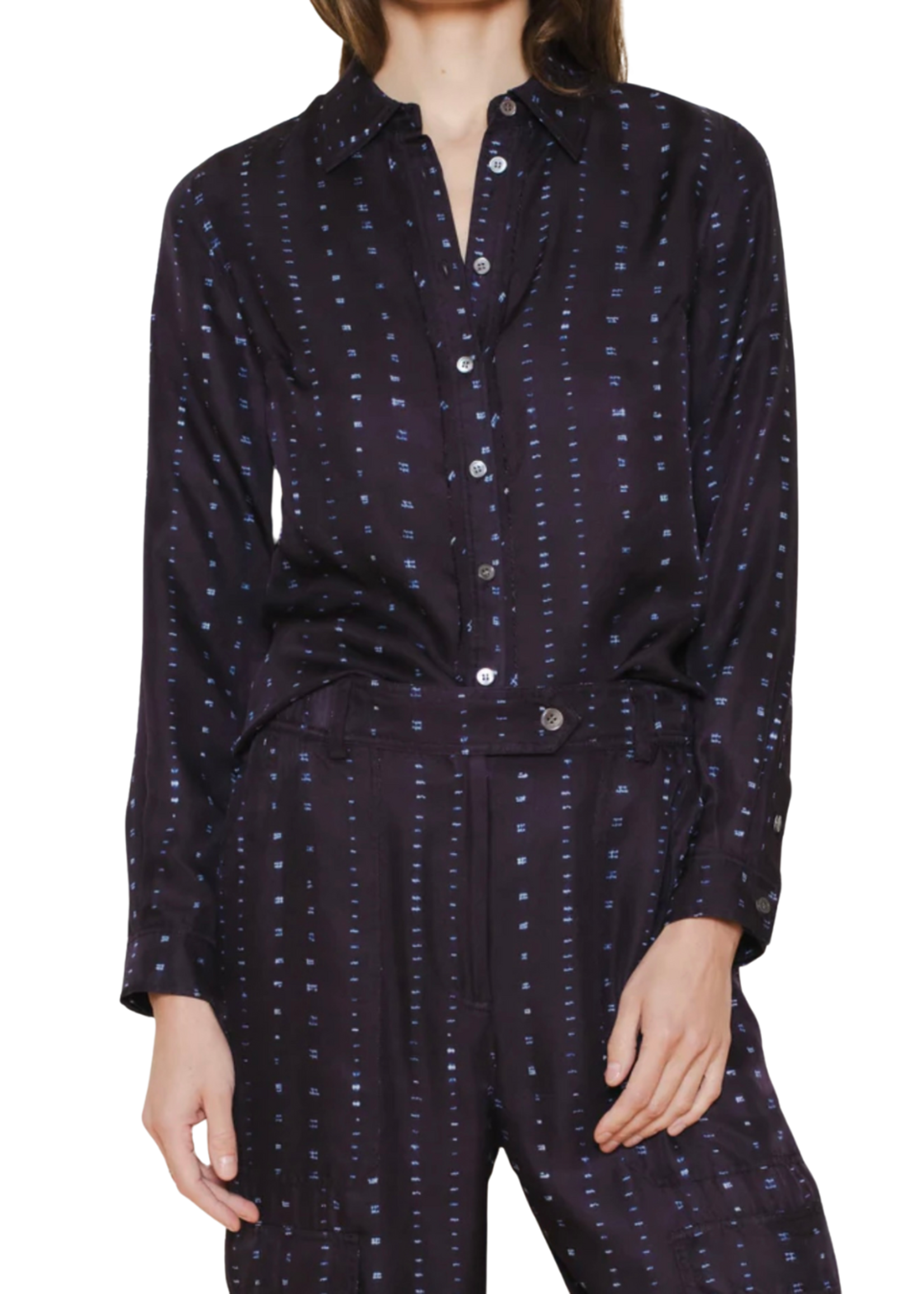 RAQUEL ALLEGRA ODEZA BLOUSE
