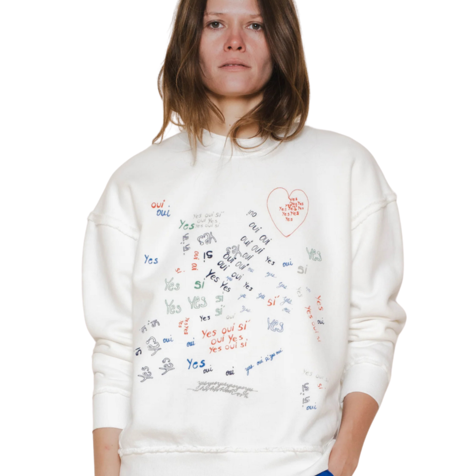 RAQUEL ALLEGRA HESPERIA SWEATSHIRT