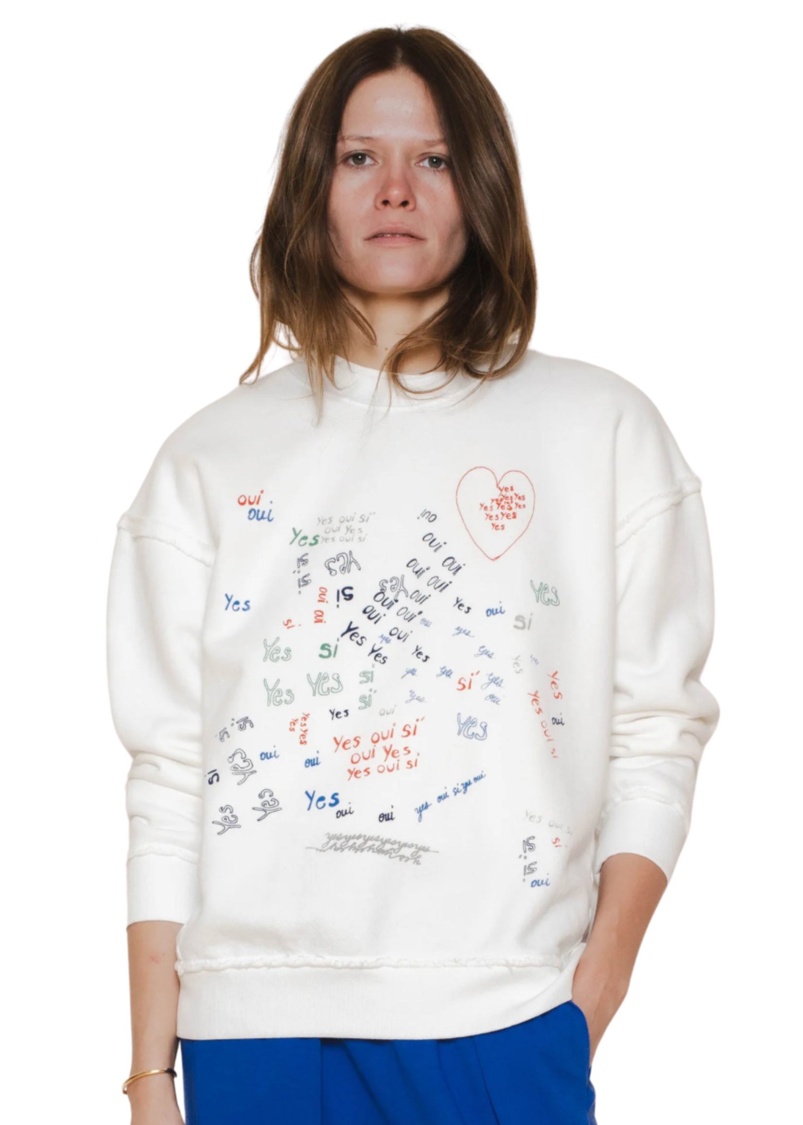 RAQUEL ALLEGRA HESPERIA SWEATSHIRT