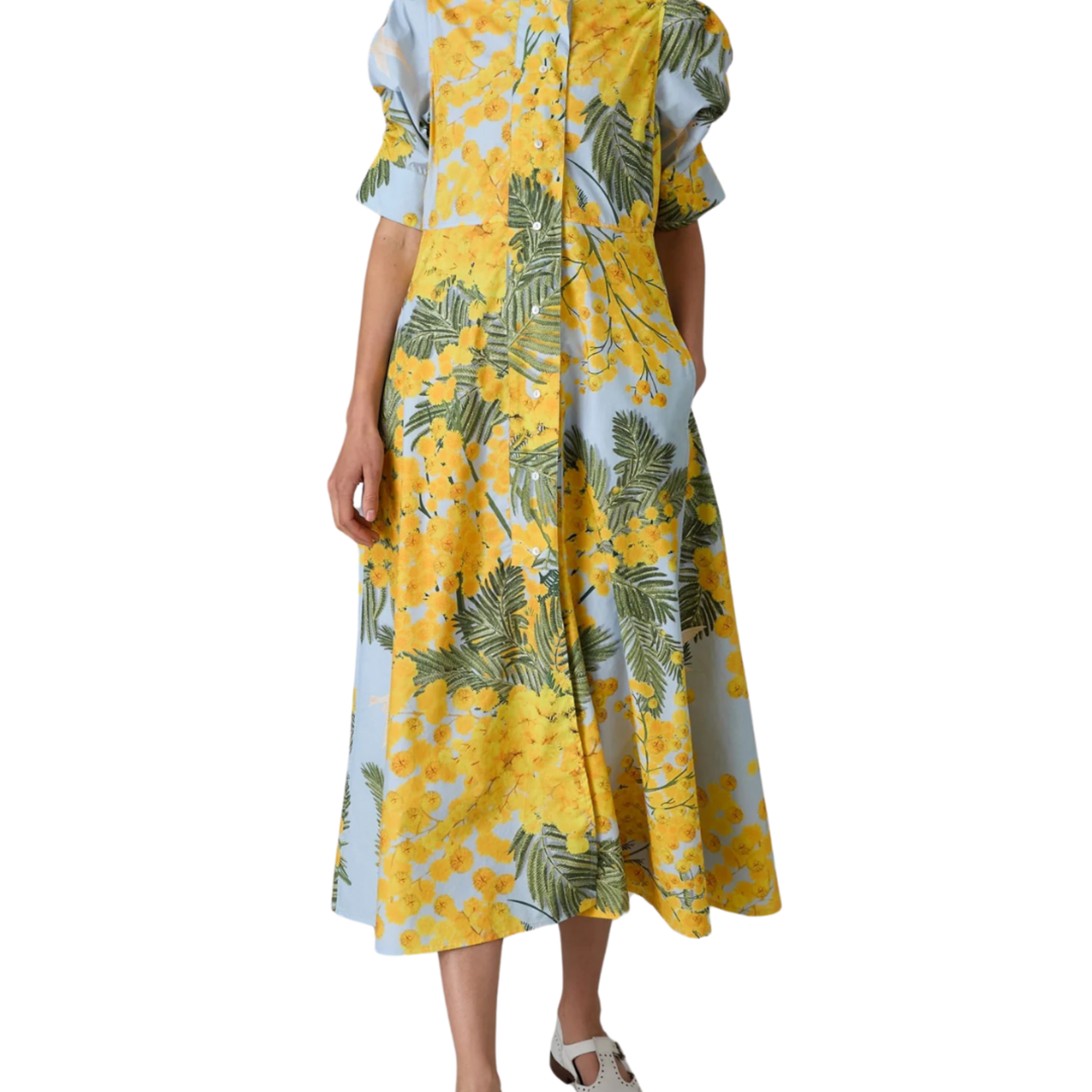 THIERRY COLSON VENETIA POPLIN DRESS