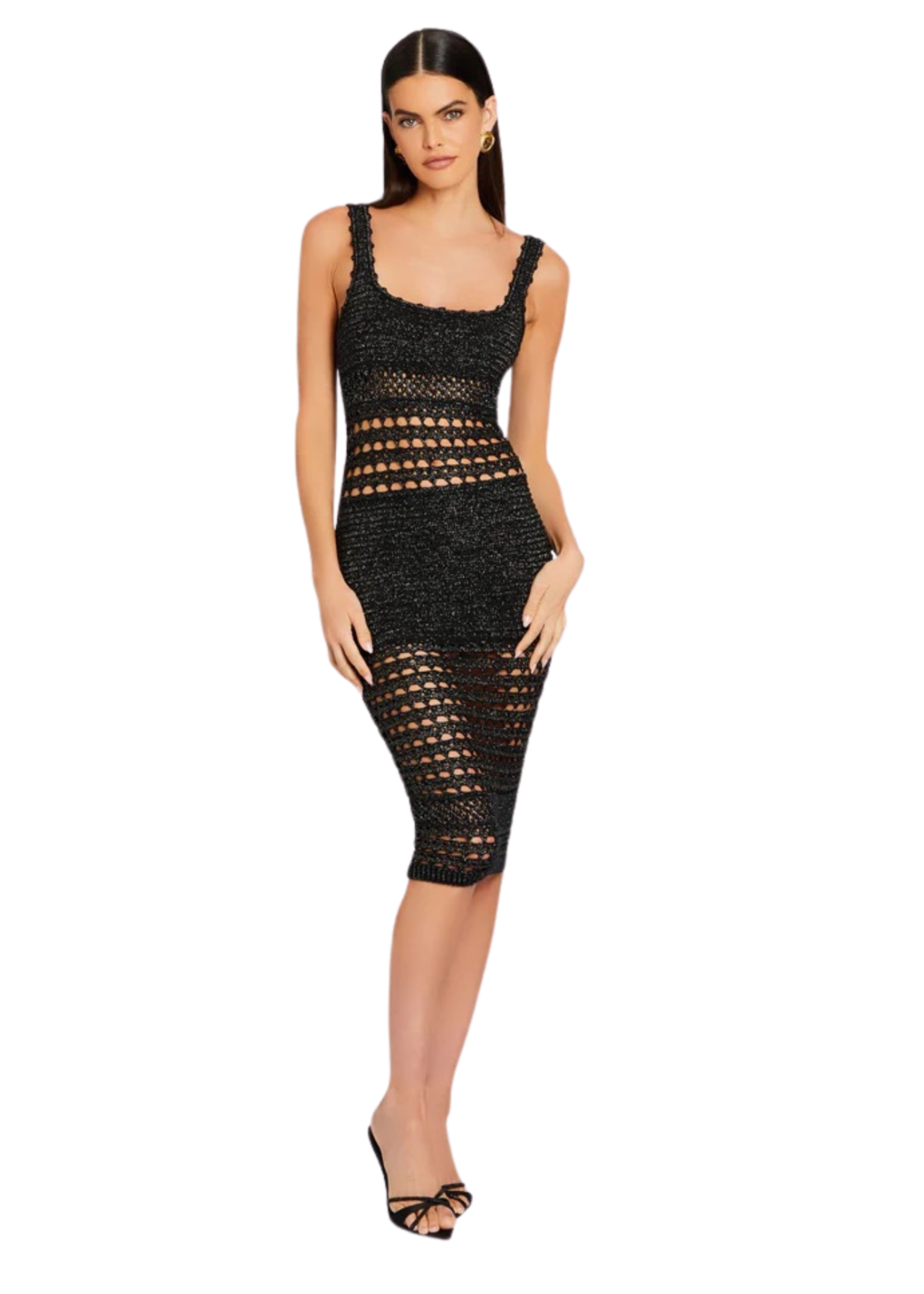 RETROFETE AVRIL CROCHET DRESS