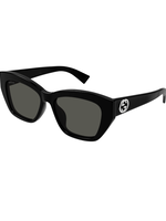 GUCCI EMBLEM RECYCLED ACETATE SUNGLASSES