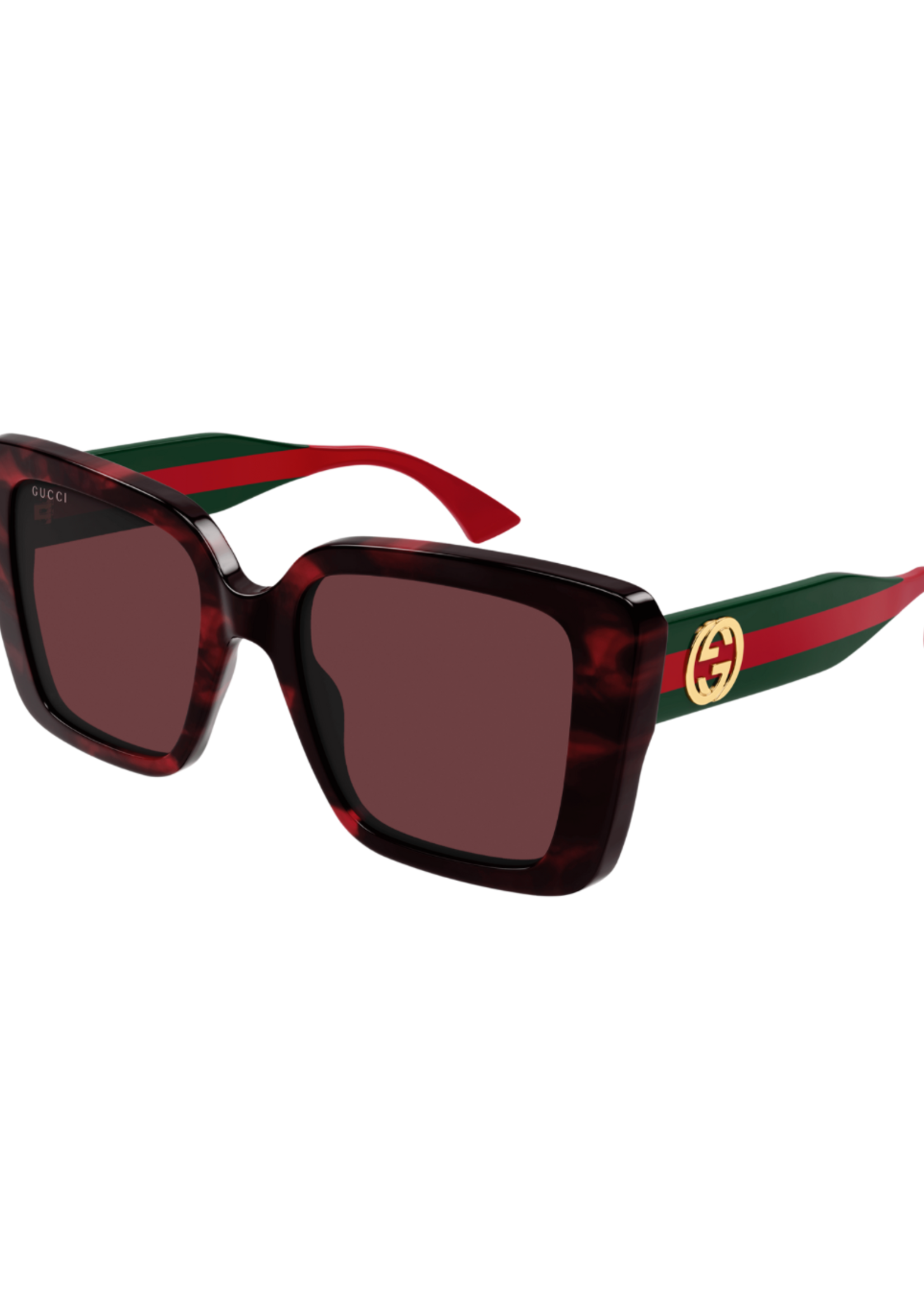 GUCCI RECYCLED ACTETATE SIGNED SUNGLASSES