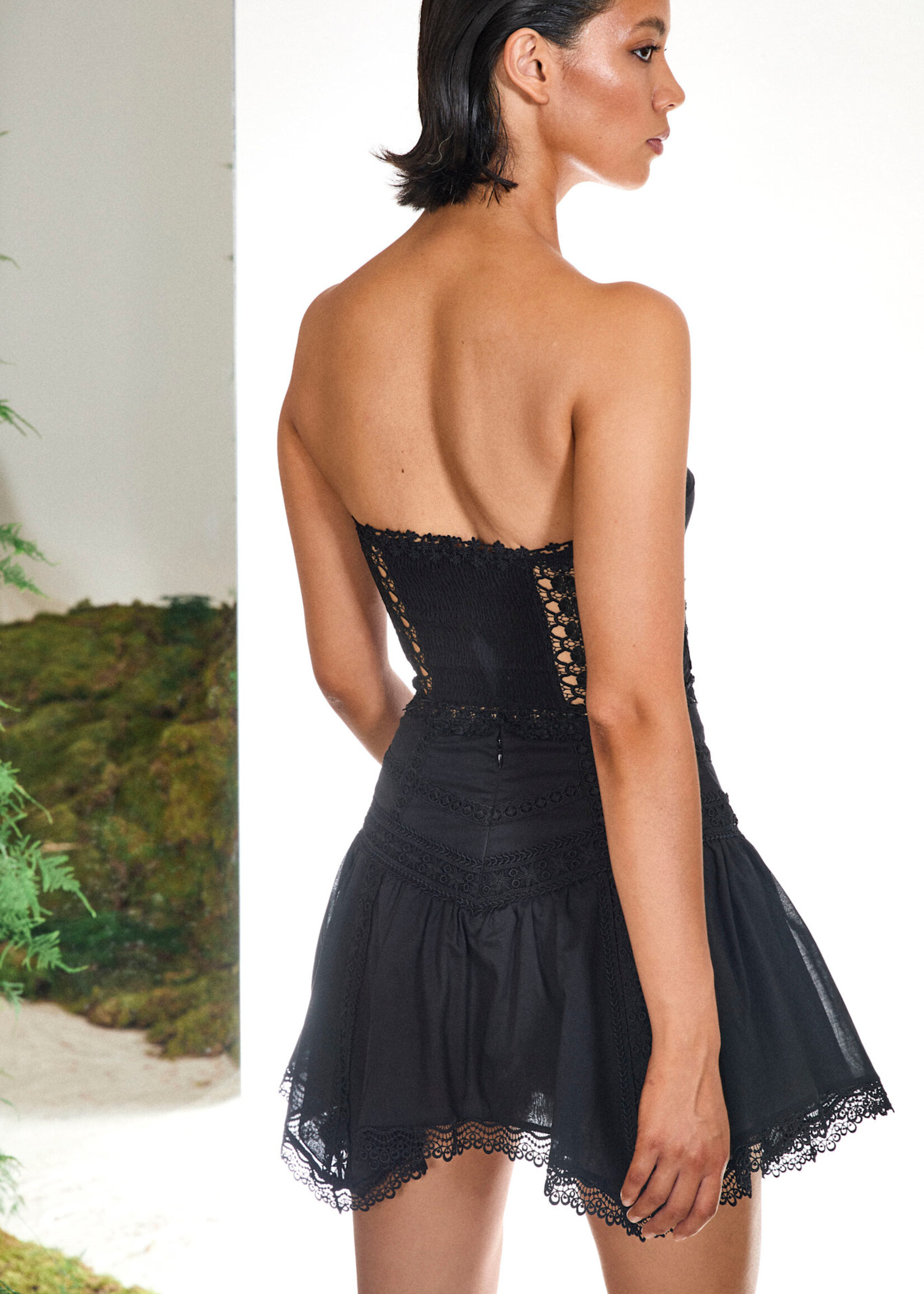 CHARO RUIZ SHORT SKIRT HIBIS