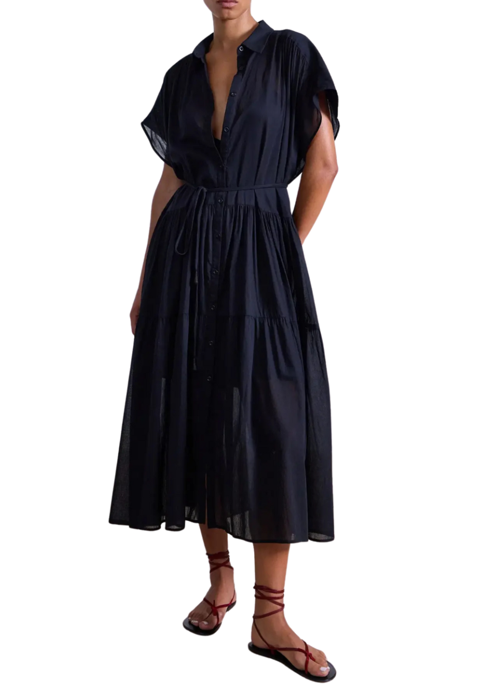 APIECE APART AGNEZCA MAXI DRESS