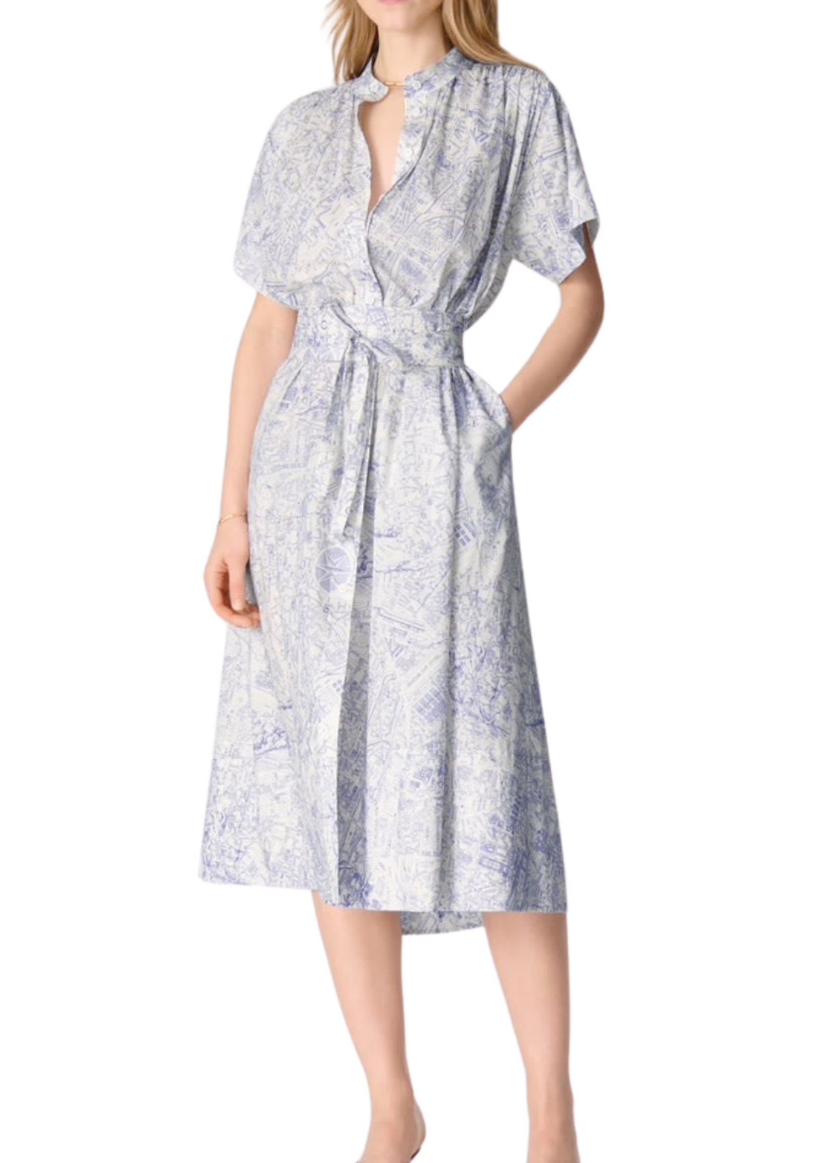 VANESSA BRUNO CIAO MIDI DRESS