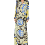 MARIA CHER RIVADAVIA ANNE LONG DRESS