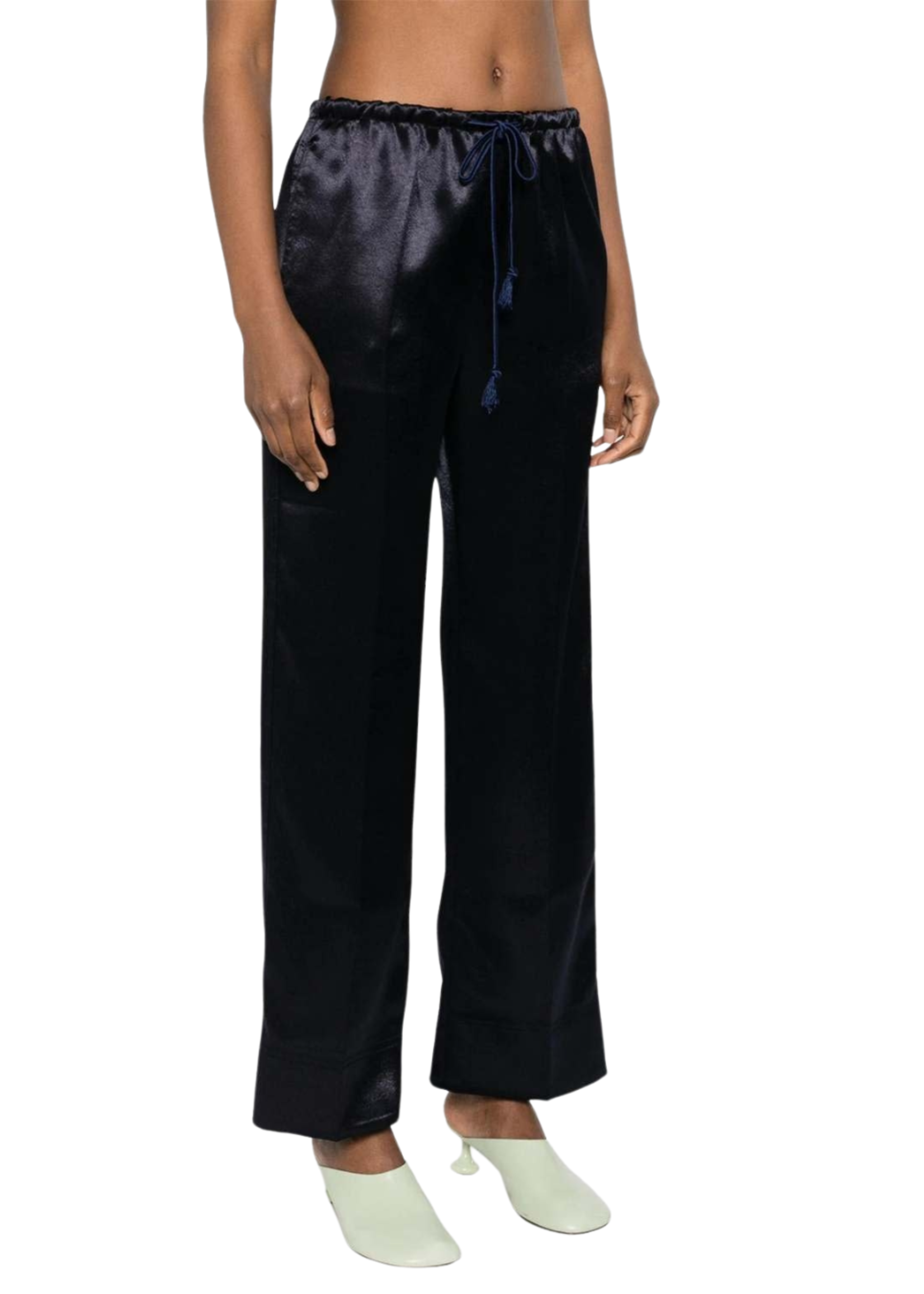 FORTE FORTE CHIC SHINNING SATIN PANT