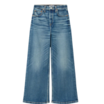 RE/DONE HIGH RISE WIDE LEG CROP