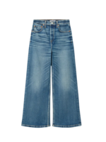 RE/DONE HIGH RISE WIDE LEG CROP
