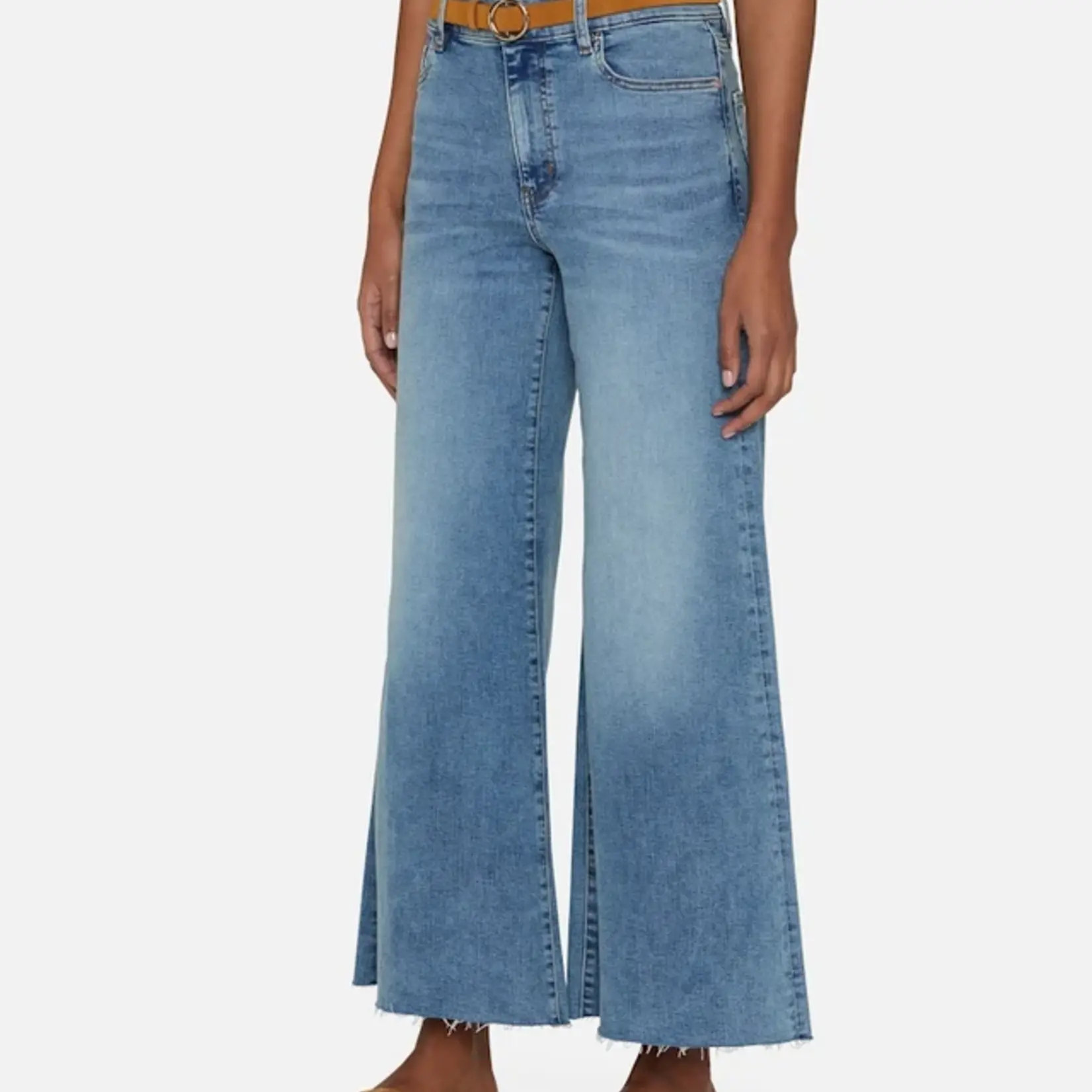 FRAME LE PALAZZO CROP RAW AFTER