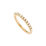 MISSOMA FINE HALF ETERNITY PEARL RING